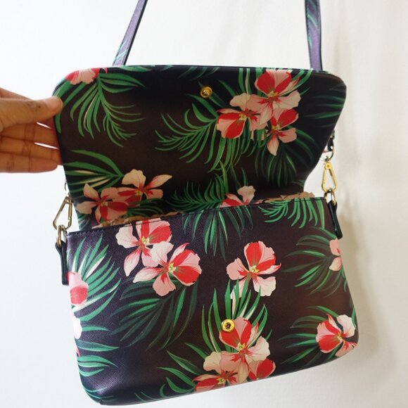 old navy tropical hawaiian crossbody bag - Picture 1 of 7